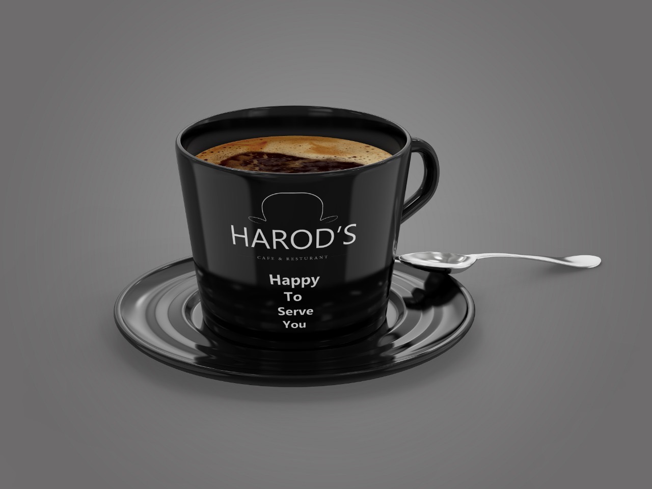 Harod's Cafe cups